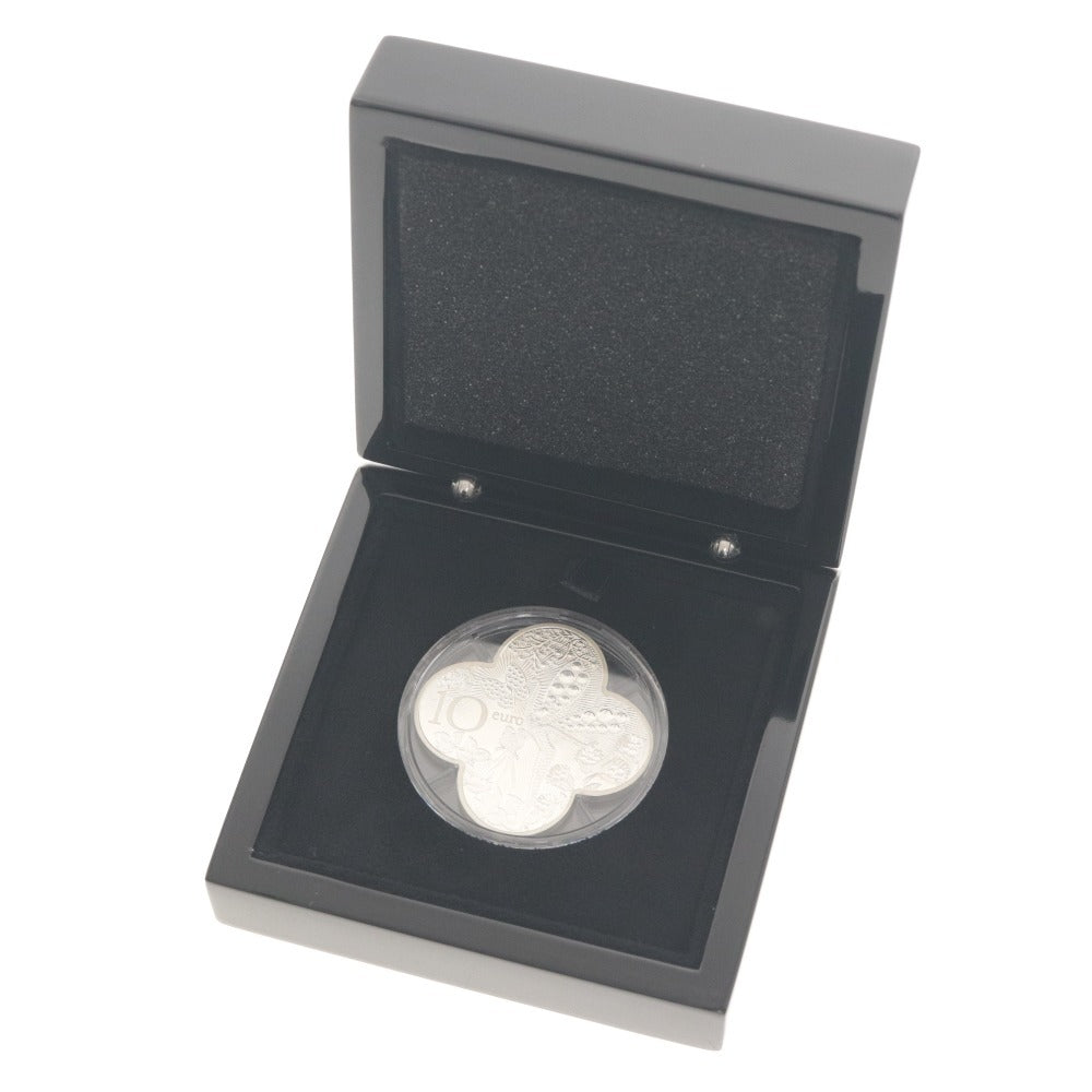 ■ Van Cleef & Arpels ヴァン クリーフ＆アーペル 記念 コイン 硬貨 モネドパリ 10ユーロ シリアルナンバー ケース付き 未使用