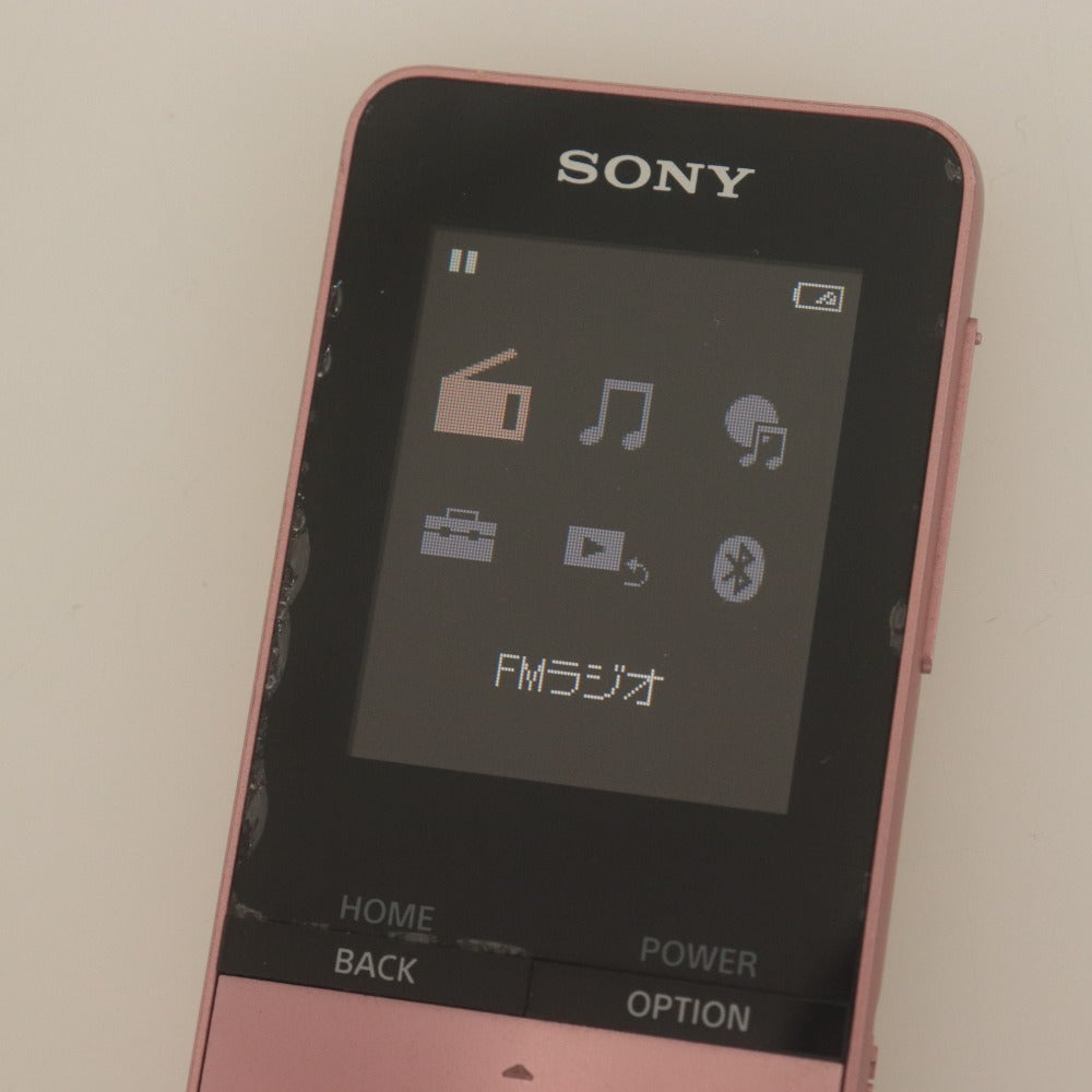 ■ Sony ソニー ウォークマン NW-S313 4GB オーディオプレーヤー Type-C＆iPhoneモバイルバッテリー/ホルダー/付属品付き 動作確認済み