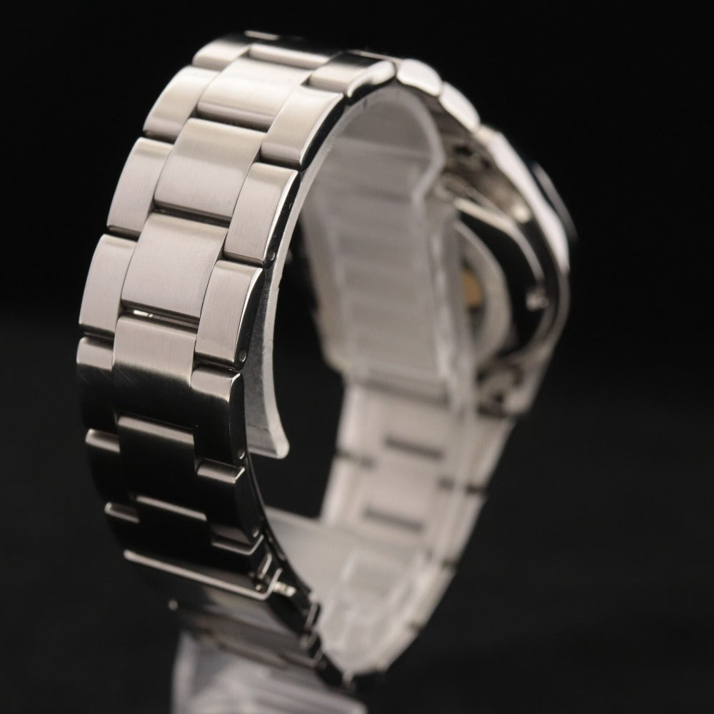 ■ SEIKO ALBA Y675-0080 Disney Mickey Mouse Limited Collection, Limited to 500 Pieces, Automatic, 104g, Silver, with Box and Accessories