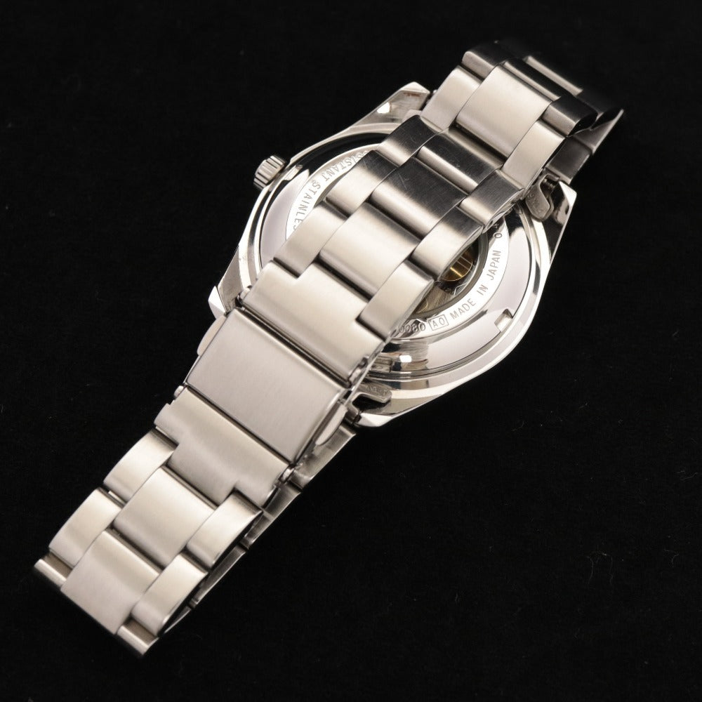 ■ SEIKO ALBA Y675-0080 Disney Mickey Mouse Limited Collection, Limited to 500 Pieces, Automatic, 104g, Silver, with Box and Accessories