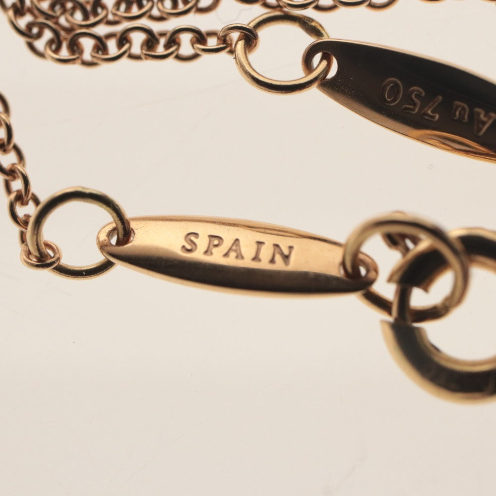 ■ ティファニー TIFFANY&Co. ネックレス ダイヤモンド ペンダント シングル エルサ ペレッティ ピンクゴールド K18PG 2.1g 付属品付き