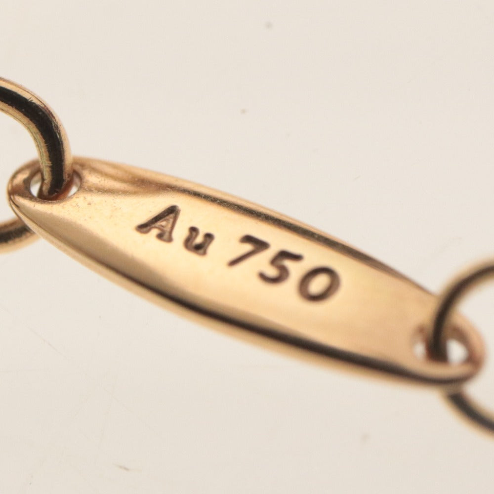 ■ ティファニー TIFFANY&Co. ネックレス ダイヤモンド ペンダント シングル エルサ ペレッティ ピンクゴールド K18PG 2.1g 付属品付き