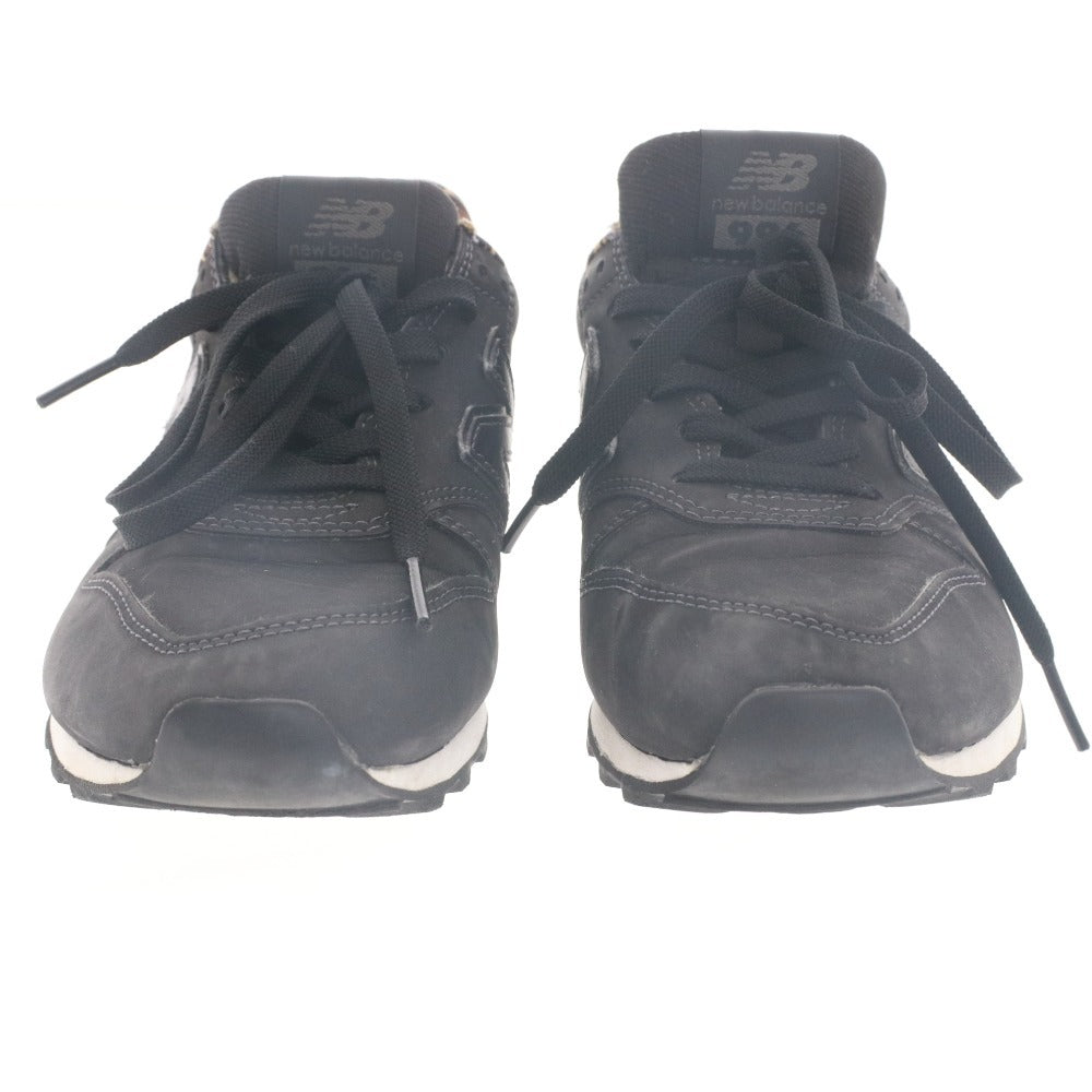 ■ New Balance ニューバランス スニーカー シューズ 靴 ヒョウ柄 WL996CK 紐 レディース 23.5cm ブラック