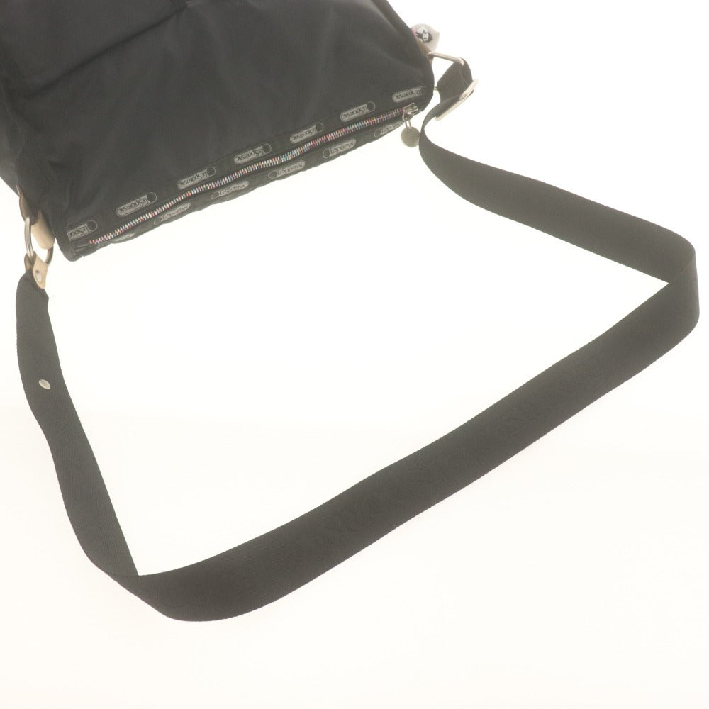 ■ レスポートサック トキドキ LeSportsac tokidoki コラボ ショルダーバッグ 鞄 ナイロン マルチカラーファスナー レディース ブラック系