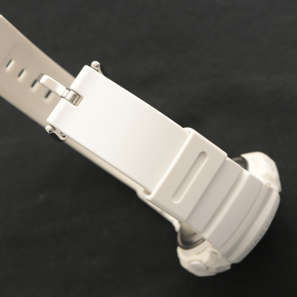 ■ カシオ CASIO 腕時計 BABY-G BGA-2800 ソーラー電波 マット 10気圧防水 耐衝撃構造 ピンクゴールド レディース ホワイト系 袋付き