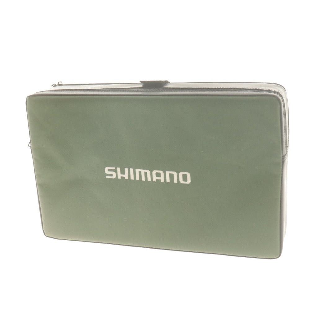 ■ SHIMANO シマノ へらバッグ ロッドケース クッション 3点セット まとめ売り 鞄 JEVK 竿 釣り専用 道具収納 運搬用 黒 カーキ