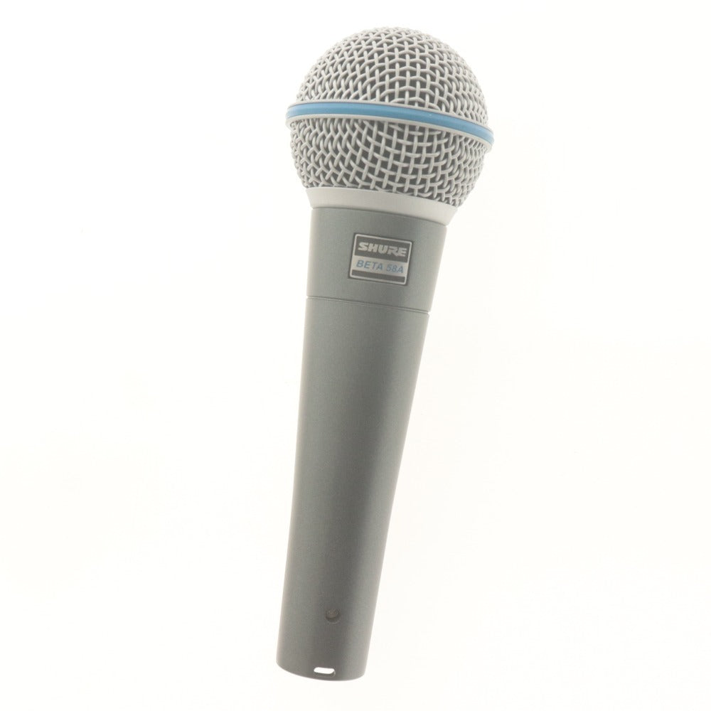 ■ SHURE シュアー ダイナミックマイク BETA58A XLR ボーカル用マイクロホン 音響機材 付属品付き(ケーブルなし) 動作品 美品