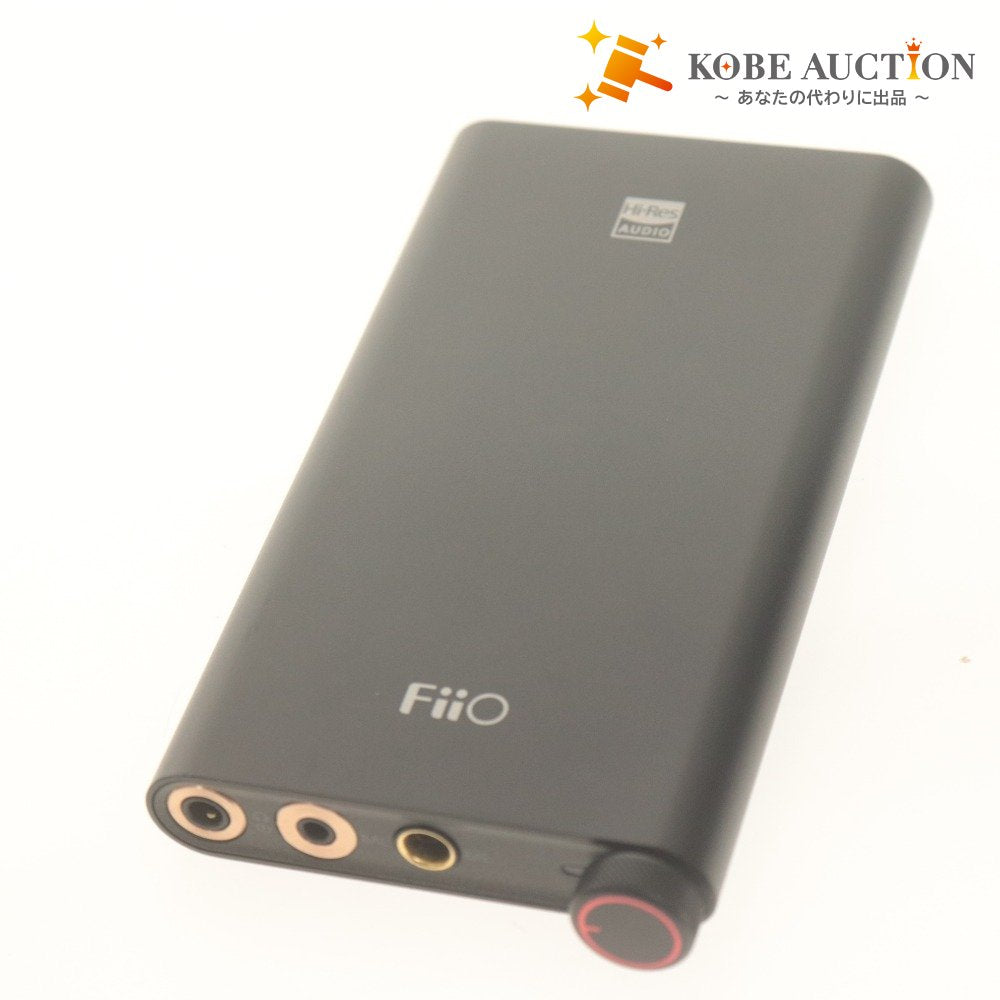 ■ フィーオ ポータブルヘッドホンアンプ FiiO Q3 DAC and Headphone Amplifier 内蔵 ポタアン 付属品付き 動作確認済み 動作品