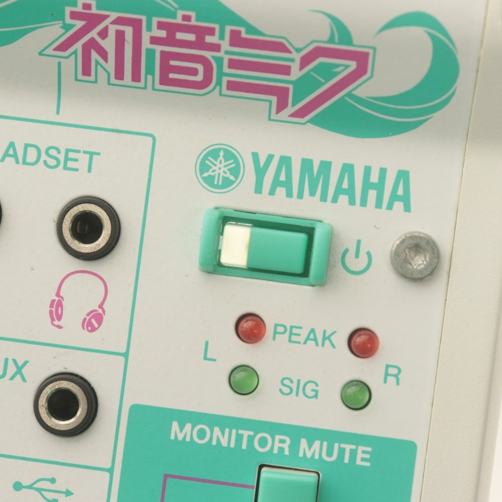 ■ YAMAHA 初音ミク ウェブキャスティングミキサー AG03-MIKU コラボモデル オーディオインターフェース 箱/付属品付き 動作確認済み