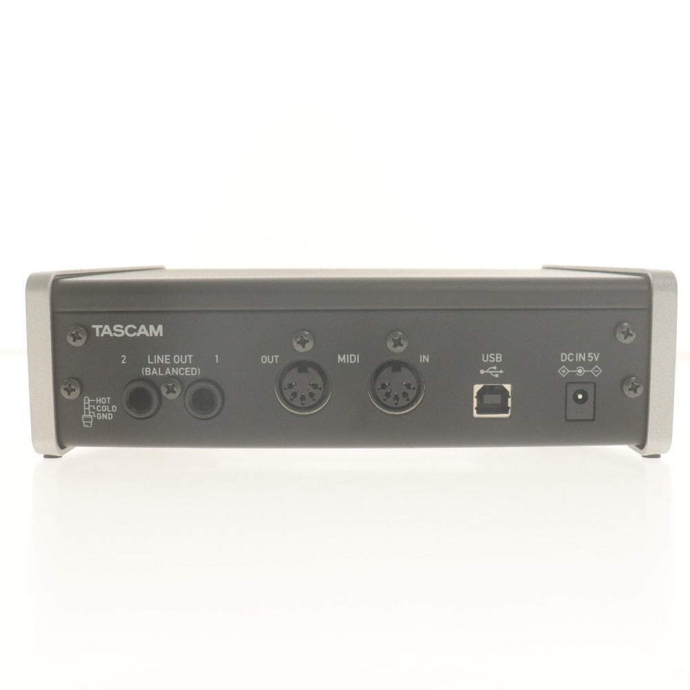 ■ TASCAM タスカム オーディオインターフェース US-2x2 MIDI DTM 機材 箱/付属品付き 動作確認済み