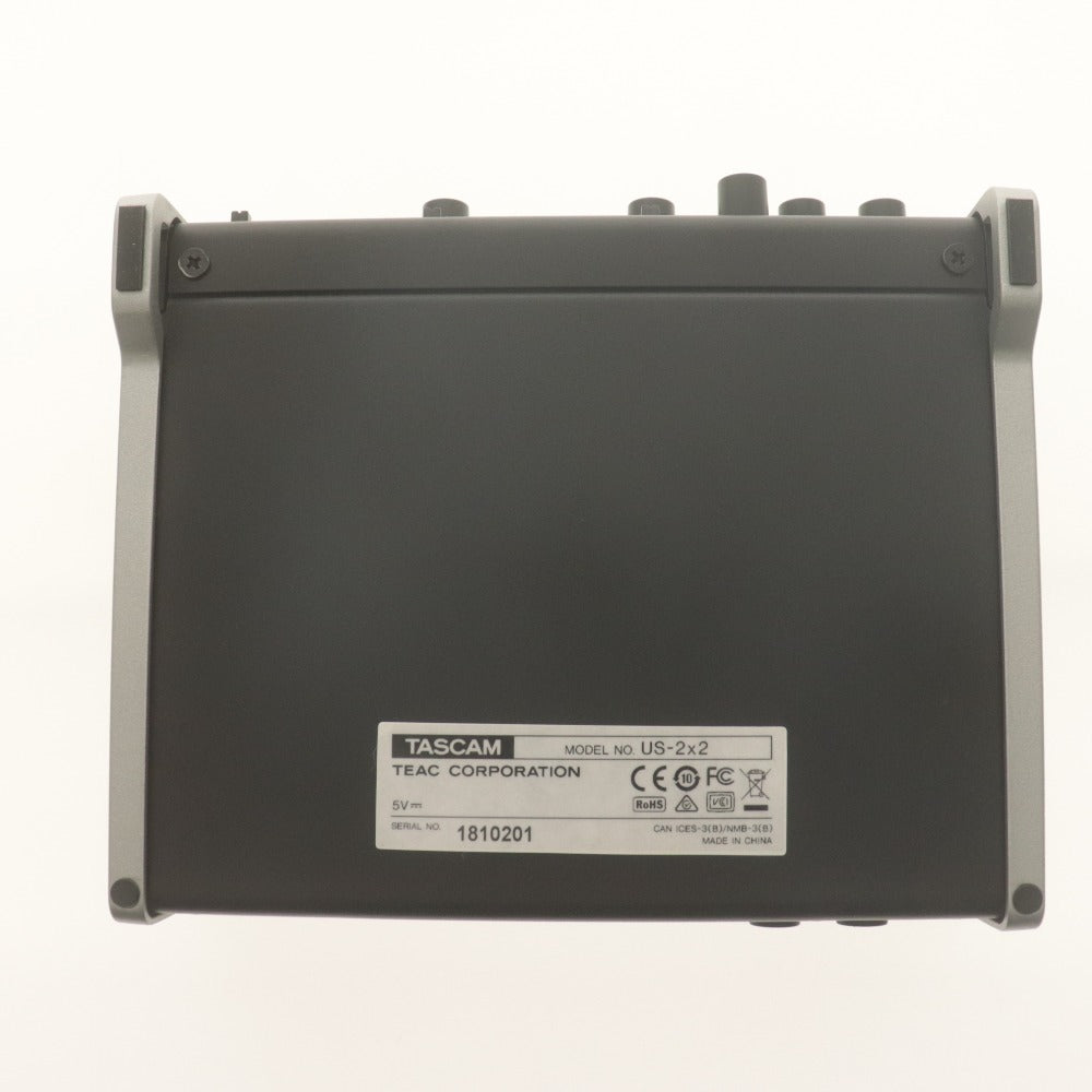 ■ TASCAM タスカム オーディオインターフェース US-2x2 MIDI DTM 機材 箱/付属品付き 動作確認済み