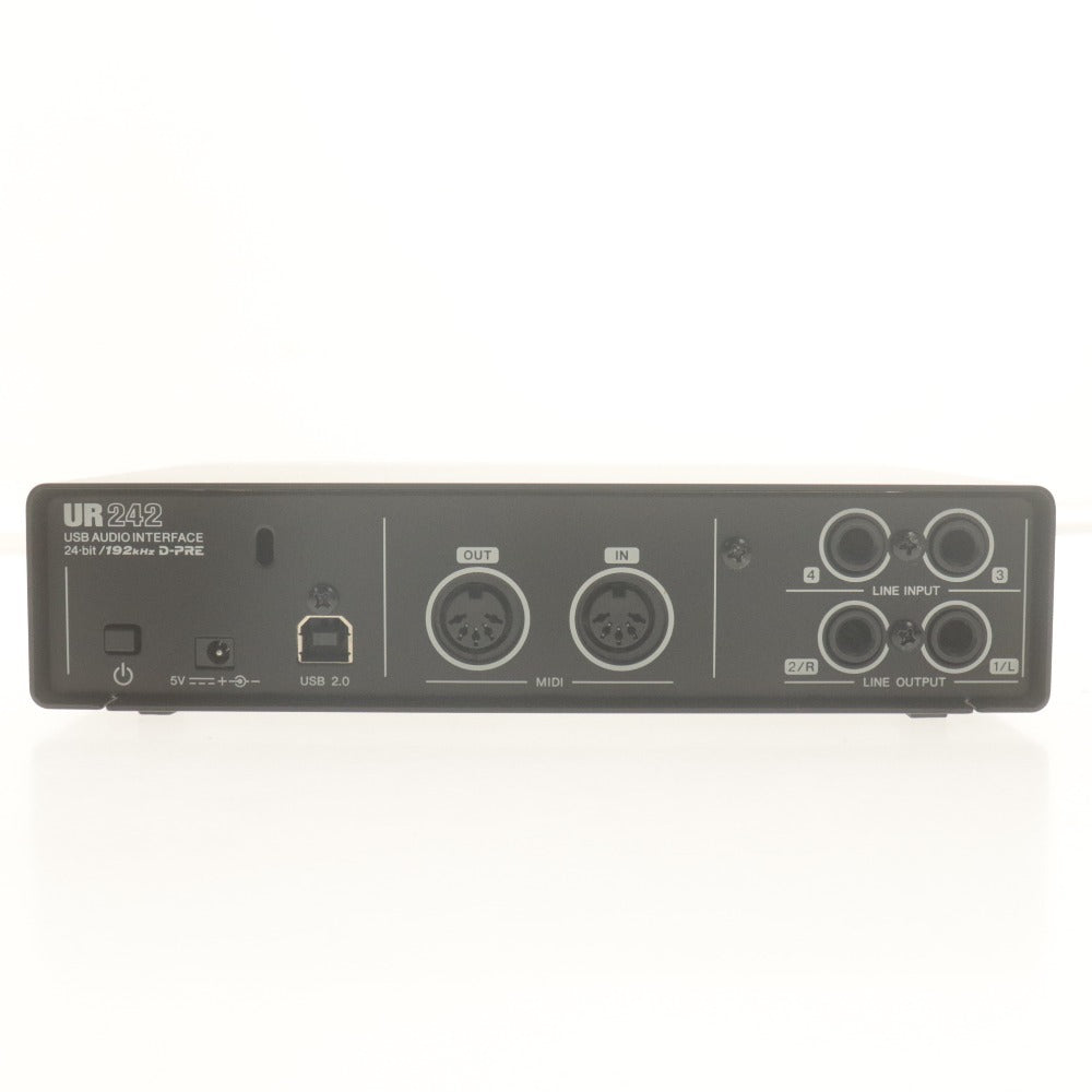 ■ Steinberg スタインバーグ オーディオインターフェース UR242 USB AUDIO INTERFACE DTM 機材 箱/付属品付き 動作確認済み