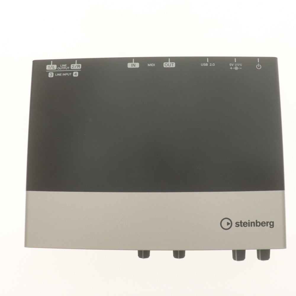 ■ Steinberg スタインバーグ オーディオインターフェース UR242 USB AUDIO INTERFACE DTM 機材 箱/付属品付き 動作確認済み
