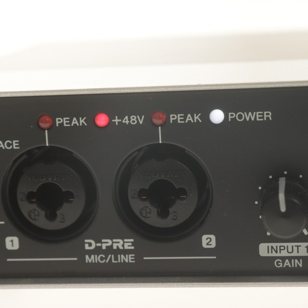 ■ Steinberg スタインバーグ オーディオインターフェース UR242 USB AUDIO INTERFACE DTM 機材 箱/付属品付き 動作確認済み