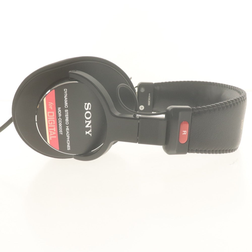 ■ SONY ヘッドフォン MDR-CD900ST DYNAMIC STEREO HEADPHONE for DIGITAL ステレオ標準プラグ Φ6.3mm 有線ヘッドホン 付属品付き 動作品