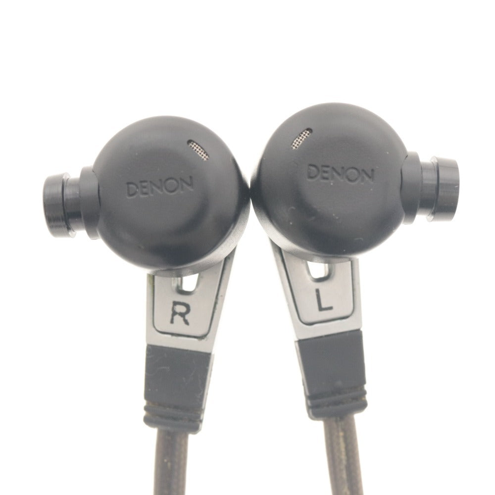 ■ DENON デノン 有線イヤホン AH-C820 Powerful Dual Driver In-Ear Headphone カナル型 イヤフォン 箱/付属品付き 動作品