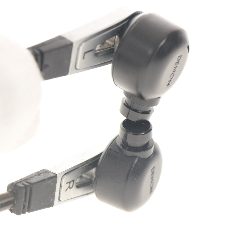 ■ DENON デノン 有線イヤホン AH-C820 Powerful Dual Driver In-Ear Headphone カナル型 イヤフォン 箱/付属品付き 動作品