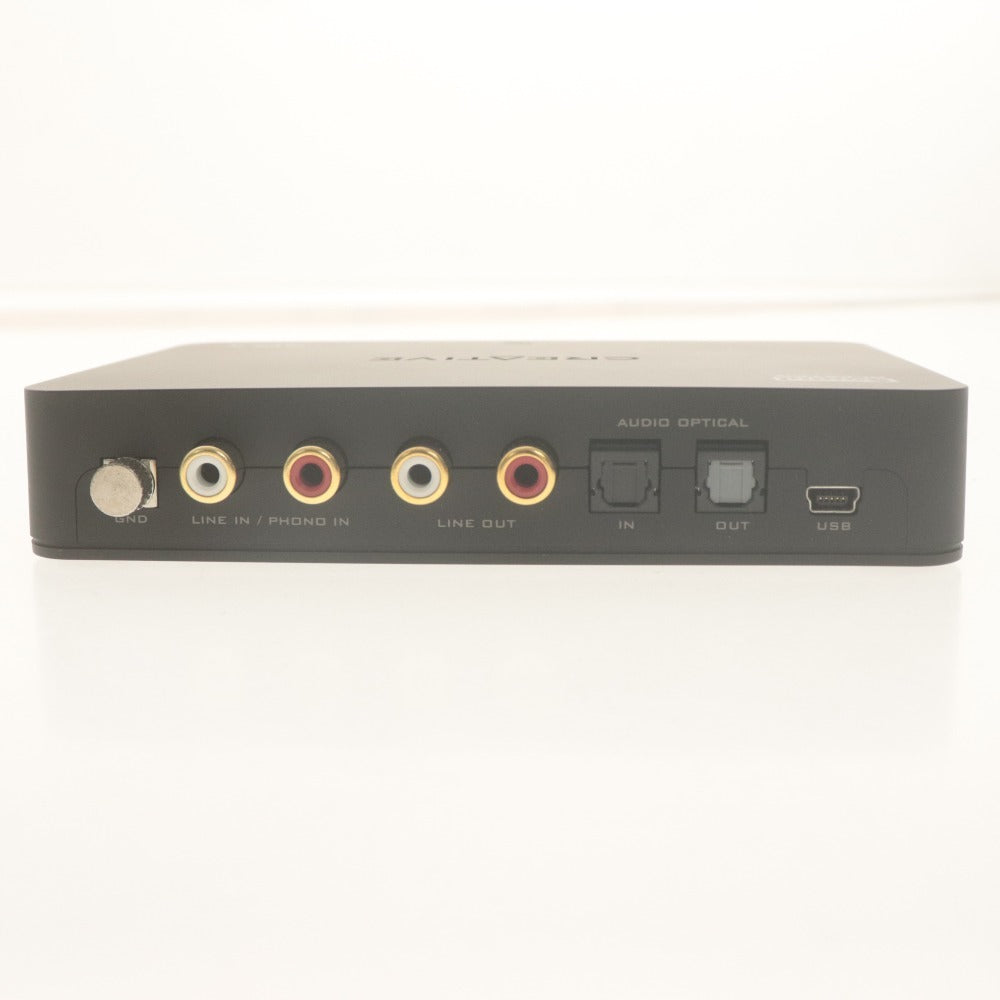 ■ CREATIVE オーディオインターフェース USB Sound BLASTER Digital Music Premium HD SB-DM-PHDR2 サウンド 箱/付属品付き 動作確認済み
