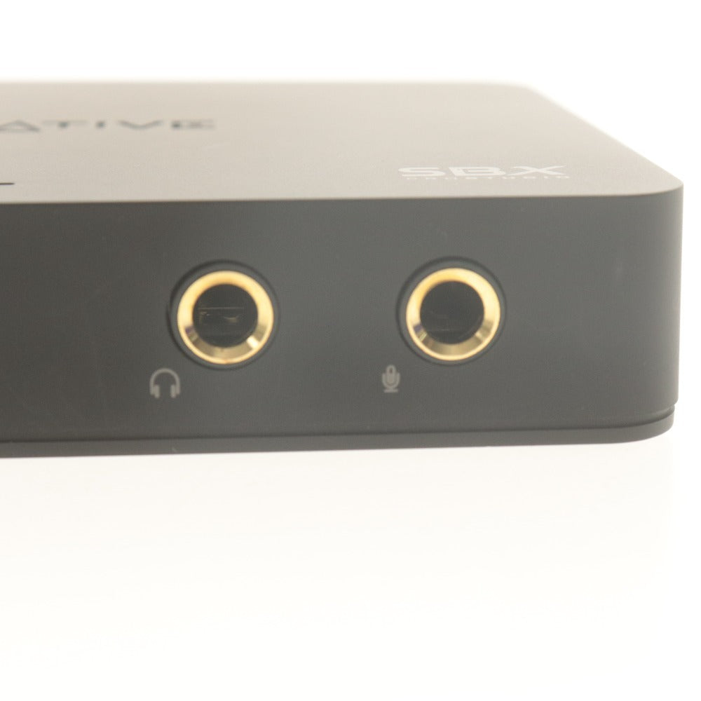 ■ CREATIVE オーディオインターフェース USB Sound BLASTER Digital Music Premium HD SB-DM-PHDR2 サウンド 箱/付属品付き 動作確認済み