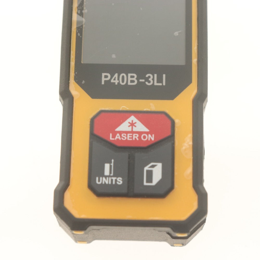 ■ PREXISO ミニレーザー距離計 P40B-3LI 135FT/40M USB充電式 PSCマーク 電子距離計 高精度 箱/付属品付き 動作確認済み