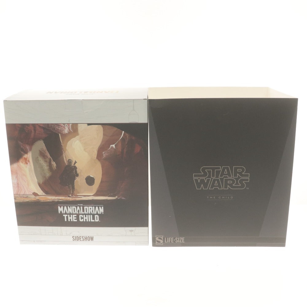 ■ Side show Star Wars スターウォーズ フィギュア 1/1 Mandalorian The Child Grogu マンダロリアン ディズニー 限定品 付属品付き