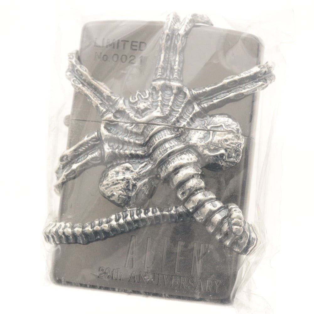 ■ ZIPPO ALIEN エイリアン オイルライター フェイスハガー 20周年記念 20th ANNIVERSARY LIMITED EDITION No.0021 箱付き 未開封/未使用