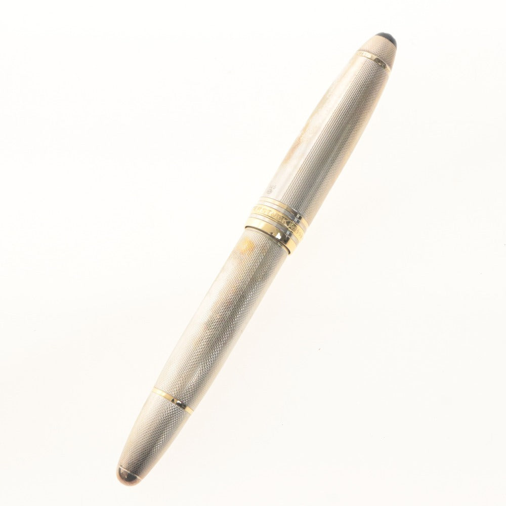 ■ MONTBLANC モンブラン 万年筆 マイスターシュテュック No.146 925 ペン先 18K 4810 750 筆記未確認 ケース付き