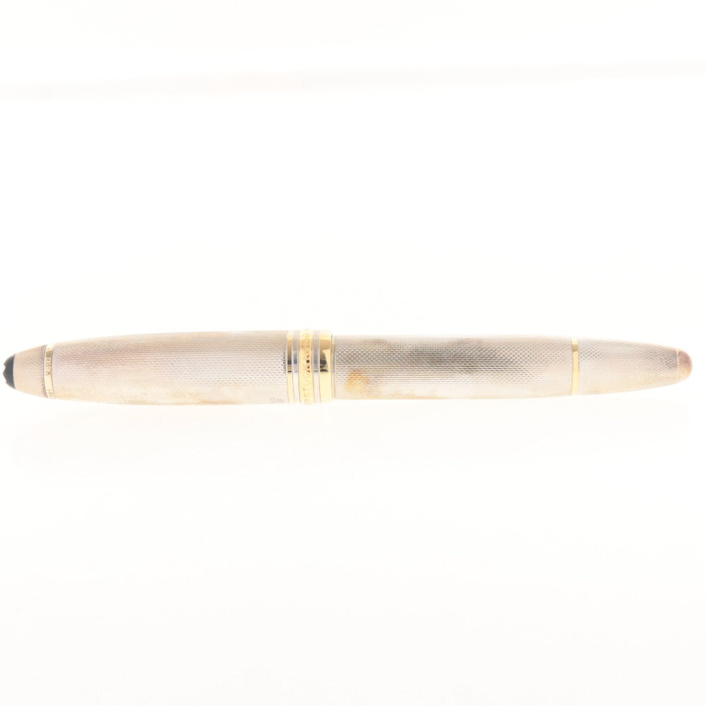 ■ MONTBLANC モンブラン 万年筆 マイスターシュテュック No.146 925 ペン先 18K 4810 750 筆記未確認 ケース付き