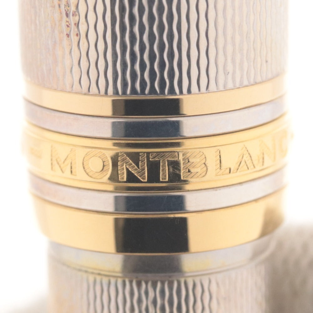 ■ MONTBLANC モンブラン 万年筆 マイスターシュテュック No.146 925 ペン先 18K 4810 750 筆記未確認 ケース付き