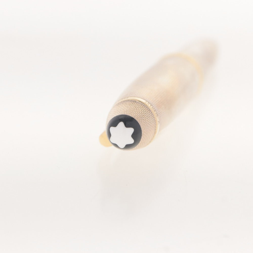 ■ MONTBLANC モンブラン 万年筆 マイスターシュテュック No.146 925 ペン先 18K 4810 750 筆記未確認 ケース付き