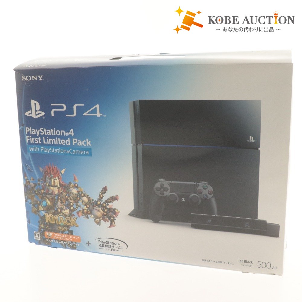 ■ SONY PlayStation 4 First Limited Pack with PlayStation Camera CUH-ZET1 CUHJ-10001 PS4 初期型 限定品 付属品付き 未開封 未使用