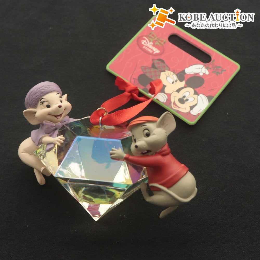 ■ Disney ディズニーストア オーナメント ビアンカの大冒険 ビアンカ バーナード 2013年 クリスマス 装飾品 飾り 置物 タグ付き 未使用