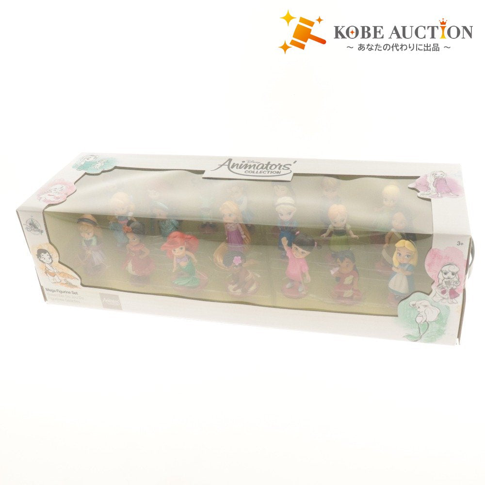 ■ ディズニー プリンセス フィギュア 20体セット mega figure set アニメーターズ コレクション アナ/エルサ/アリエル 等 未開封 未使用