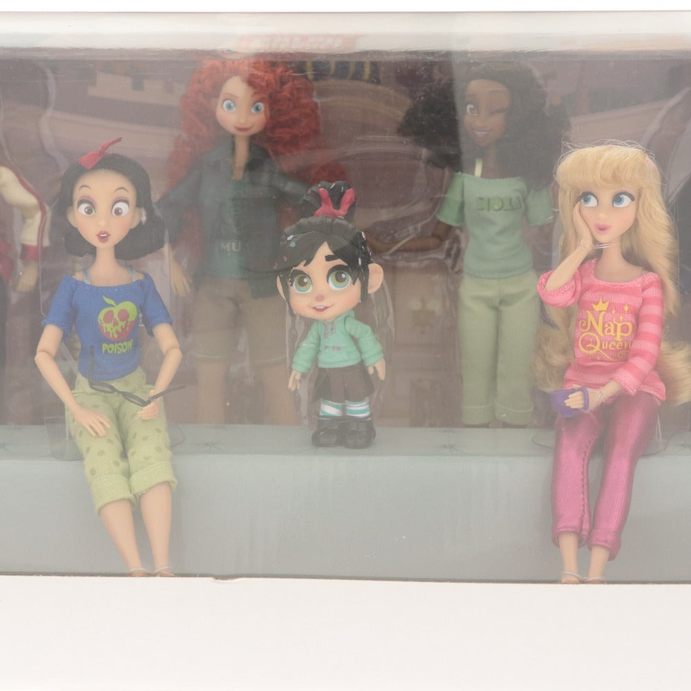 ■ ディズニーストア プリンセス ドール 13体セット シュガーラッシュオンライン Ralph Breaks The Internet ヴァネロペ 等 未開封 未使用