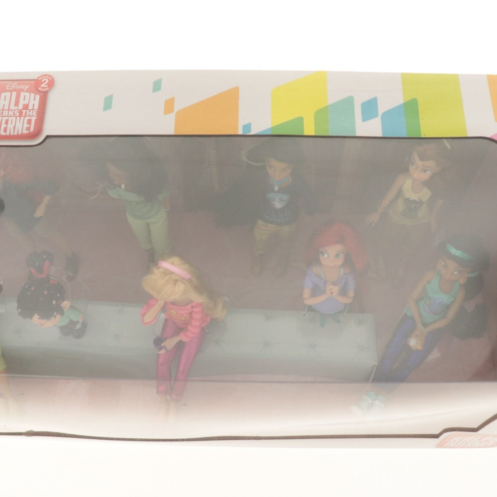 ■ ディズニーストア プリンセス ドール 13体セット シュガーラッシュオンライン Ralph Breaks The Internet ヴァネロペ 等 未開封 未使用