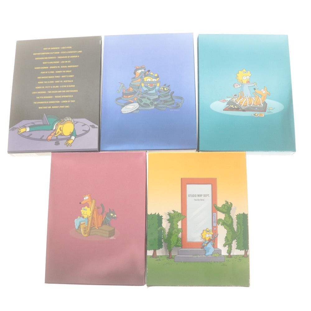 ■ THE SIMPSONS シンプソンズ DVD BOX 5巻/点セット まとめ売り THE COMPLETE 6～10 SEASON COLLECTOR'S EDITION 日本語 英語 付属品付き