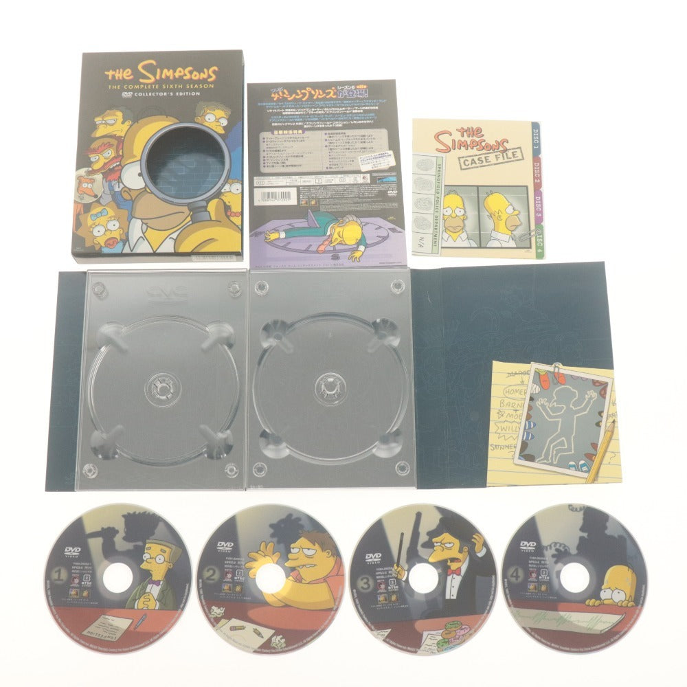 ■ THE SIMPSONS シンプソンズ DVD BOX 5巻/点セット まとめ売り THE COMPLETE 6～10 SEASON COLLECTOR'S EDITION 日本語 英語 付属品付き