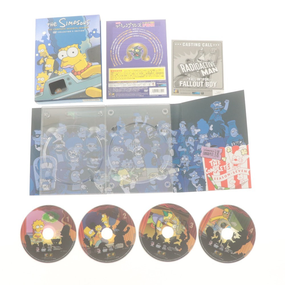 ■ THE SIMPSONS シンプソンズ DVD BOX 5巻/点セット まとめ売り THE COMPLETE 6～10 SEASON COLLECTOR'S EDITION 日本語 英語 付属品付き
