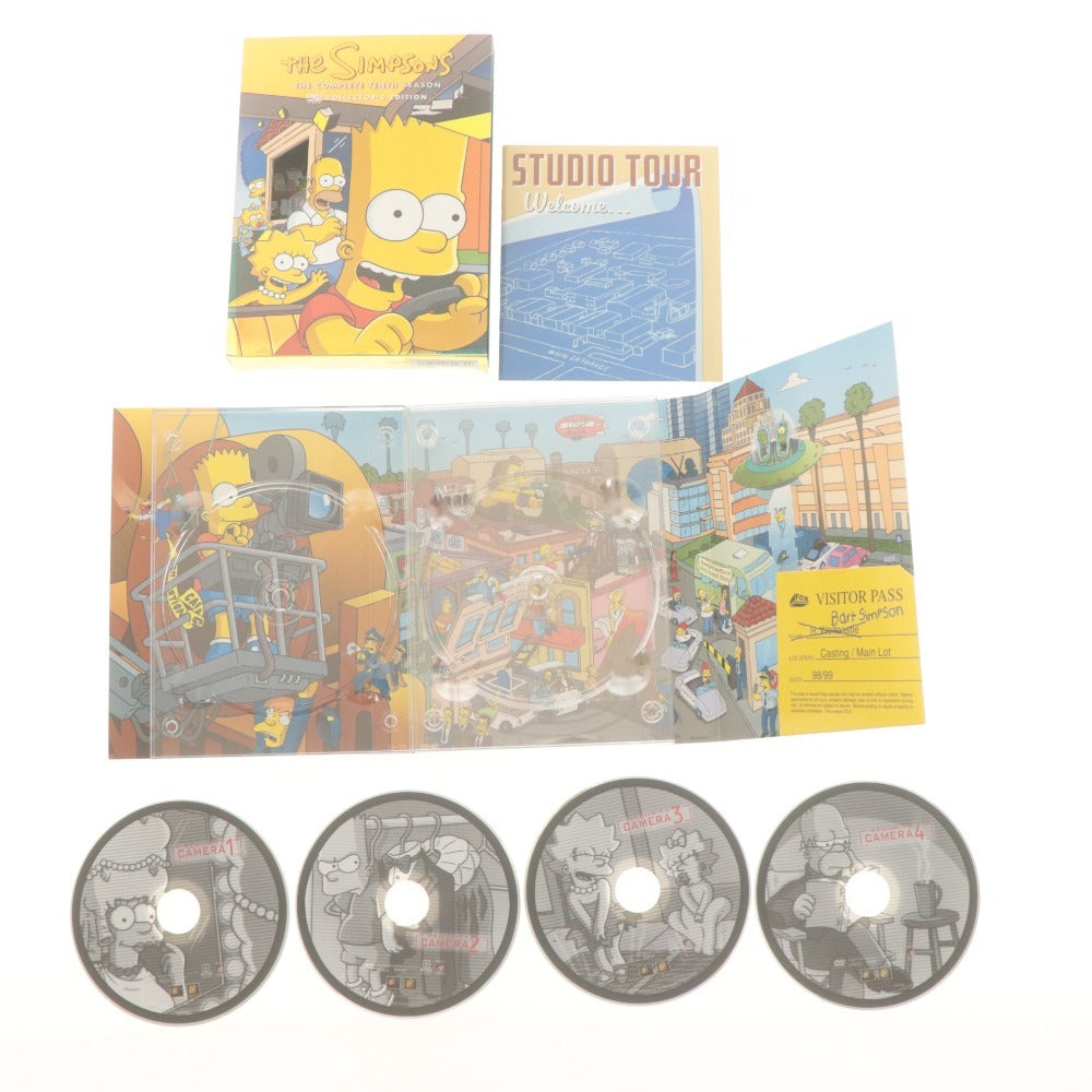 ■ THE SIMPSONS シンプソンズ DVD BOX 5巻/点セット まとめ売り THE COMPLETE 6～10 SEASON COLLECTOR'S EDITION 日本語 英語 付属品付き