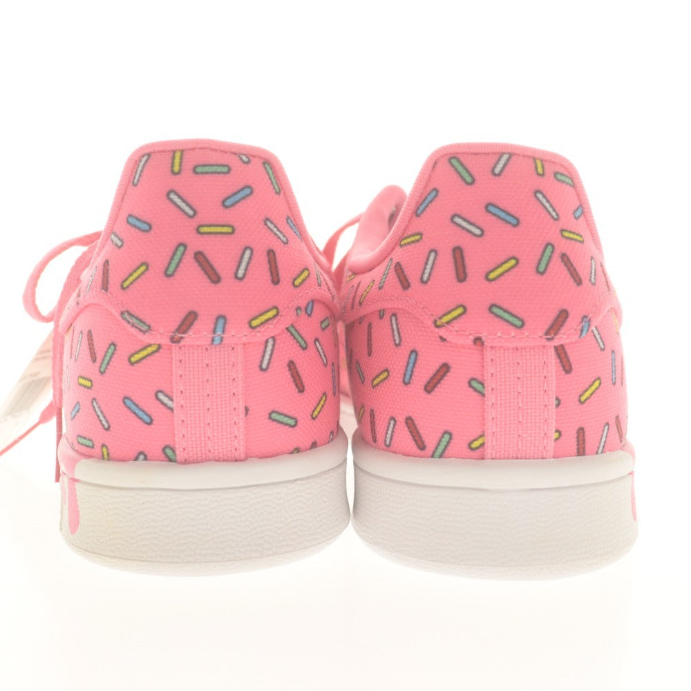 ■ adidas x THE SIMPSONS コラボ スニーカー 靴 STAN SMITH J GV7950 Donut sprinkles レディース 24 ピンク 箱/タグ付き 未使用(訳アリ)