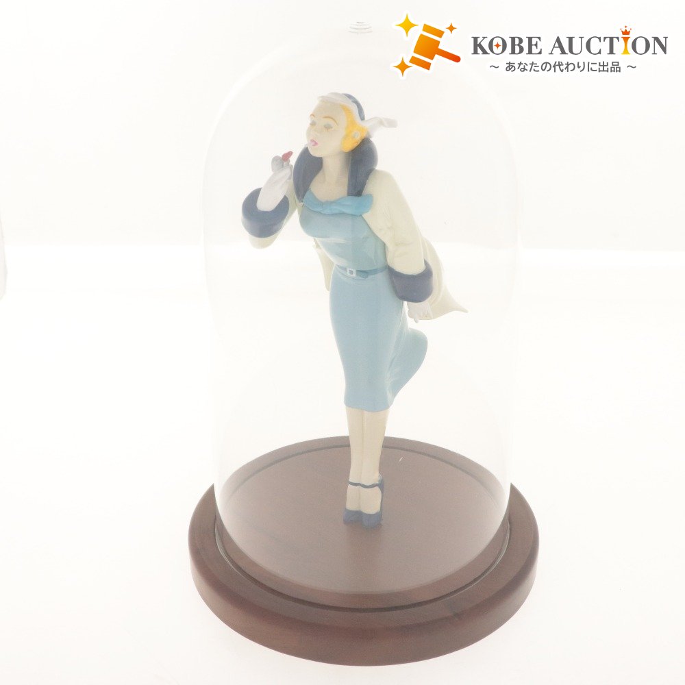 ■ ZIPPO ジッポー フィギュアドール Windy girl ウィンディーガール ブルー 青 台座/ケース付き ライターなし