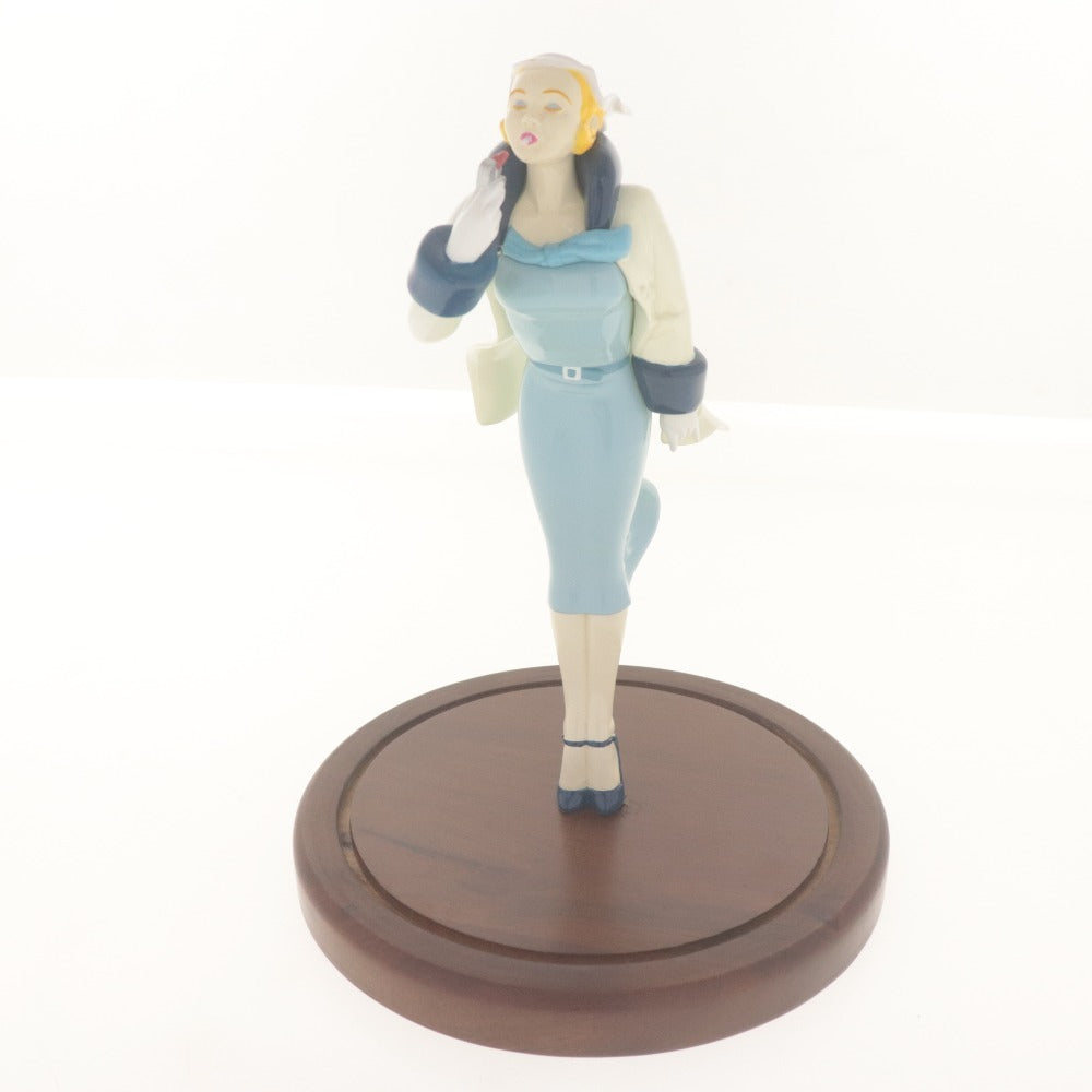■ ZIPPO ジッポー フィギュアドール Windy girl ウィンディーガール ブルー 青 台座/ケース付き ライターなし