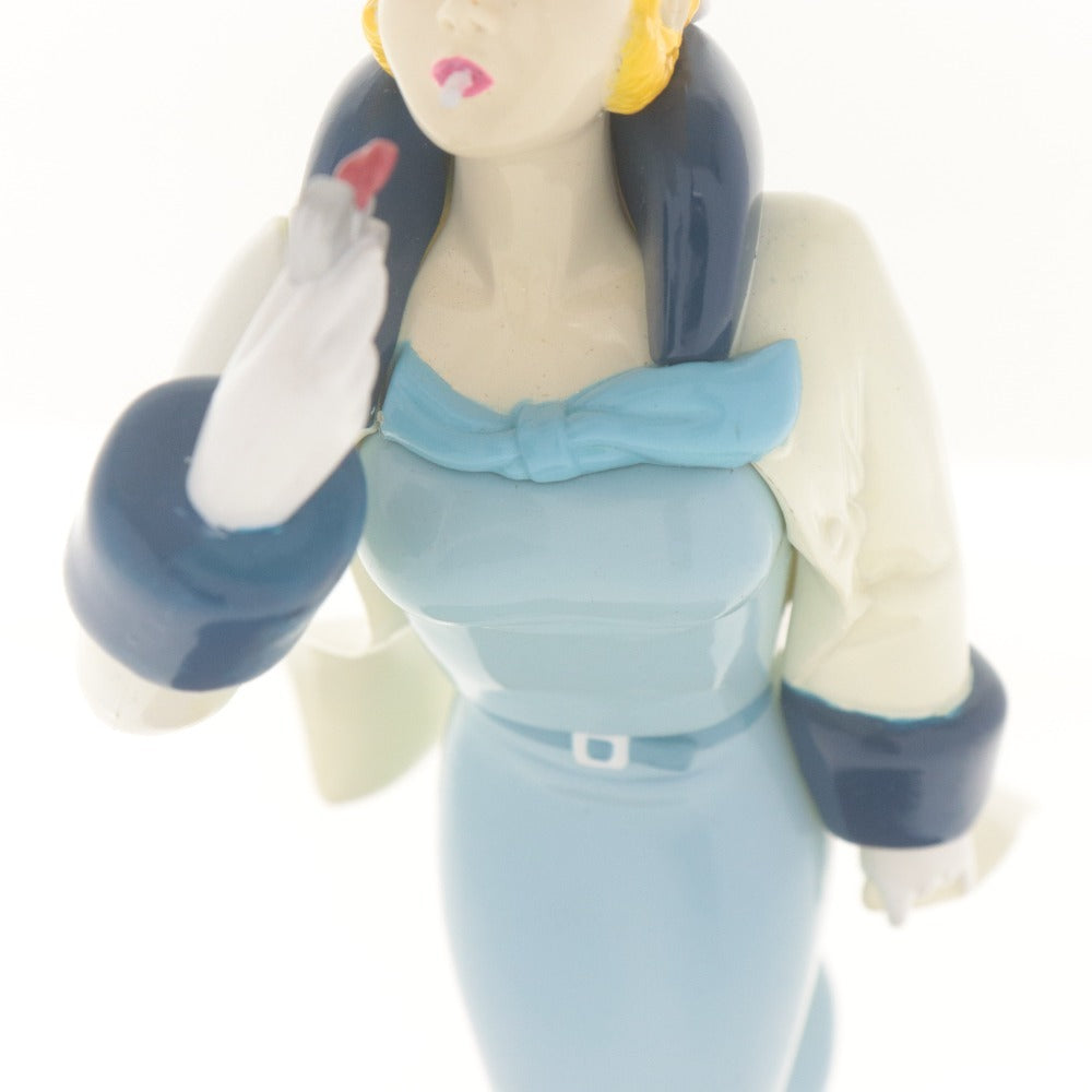 ■ ZIPPO ジッポー フィギュアドール Windy girl ウィンディーガール ブルー 青 台座/ケース付き ライターなし
