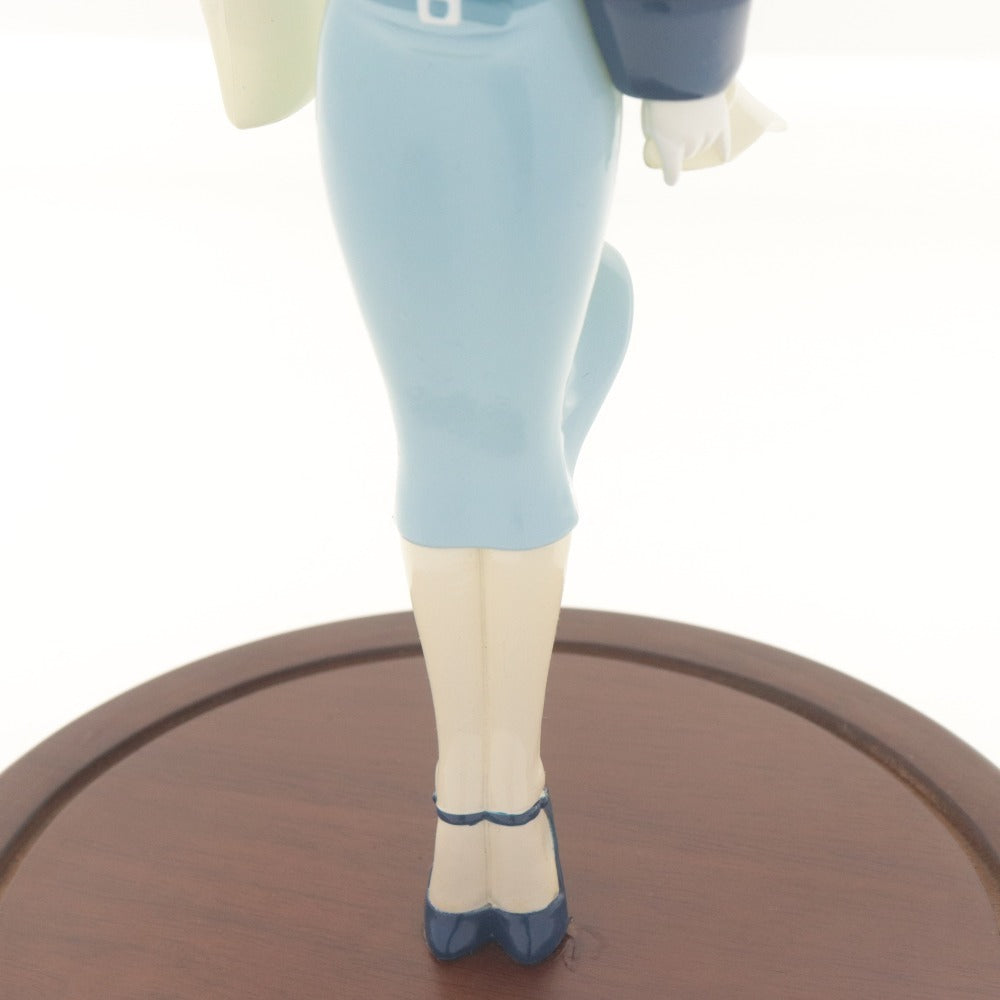 ■ ZIPPO ジッポー フィギュアドール Windy girl ウィンディーガール ブルー 青 台座/ケース付き ライターなし