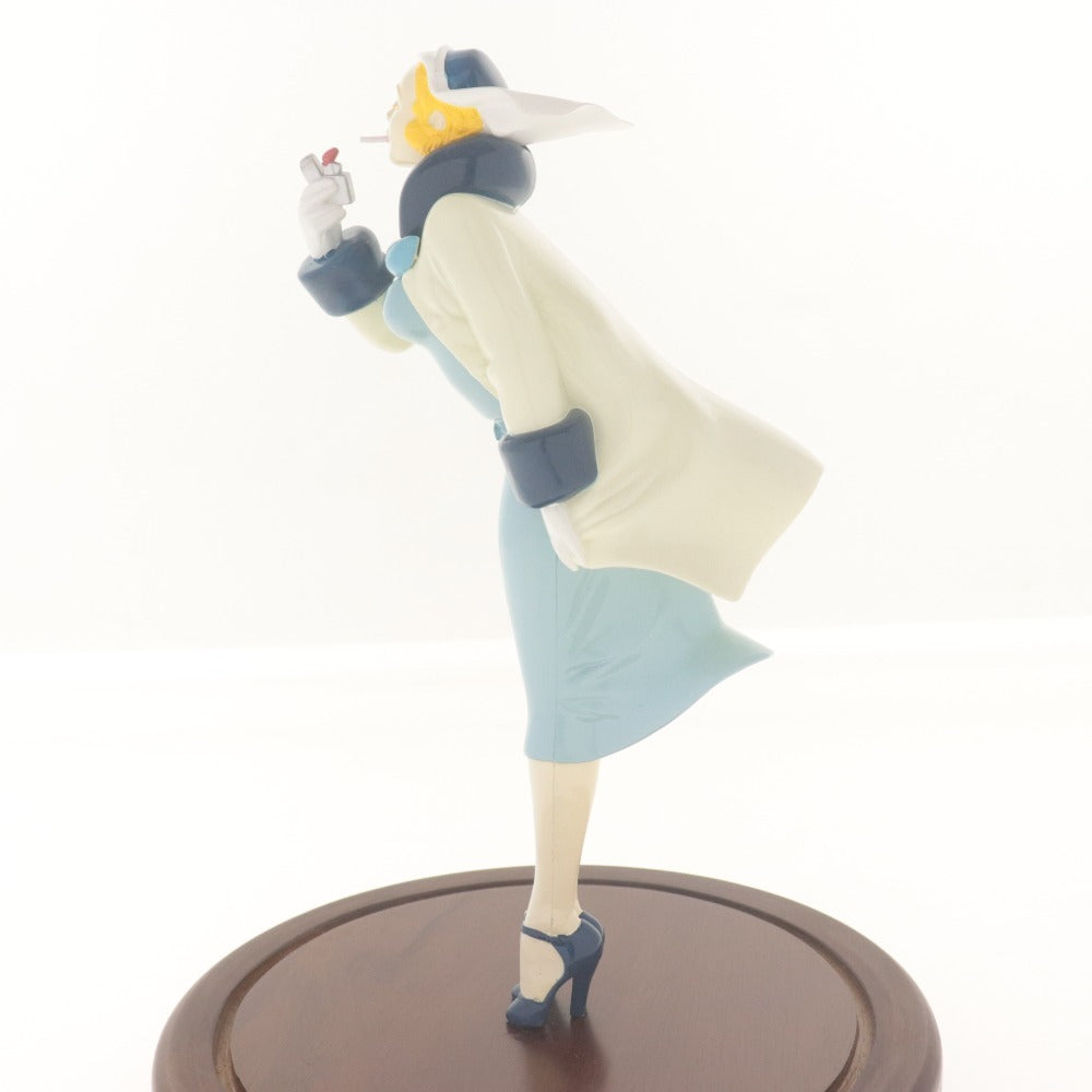 ■ ZIPPO ジッポー フィギュアドール Windy girl ウィンディーガール ブルー 青 台座/ケース付き ライターなし