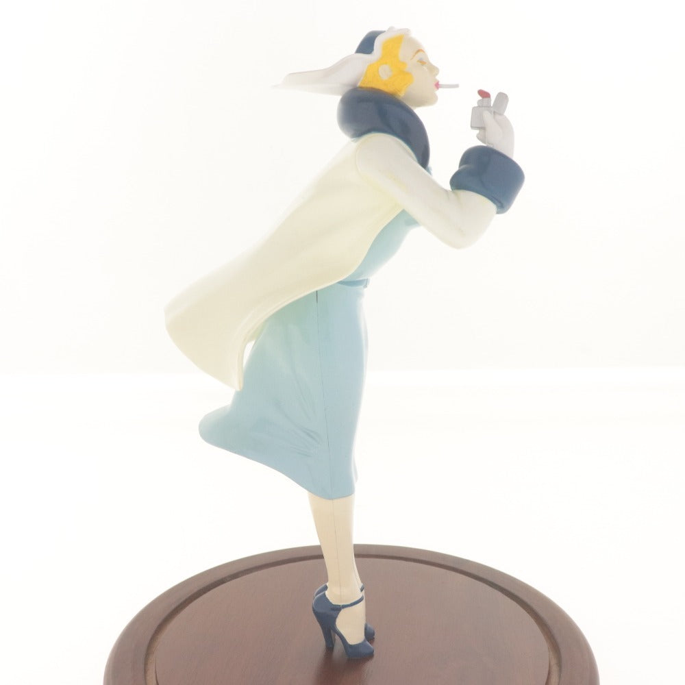 ■ ZIPPO ジッポー フィギュアドール Windy girl ウィンディーガール ブルー 青 台座/ケース付き ライターなし