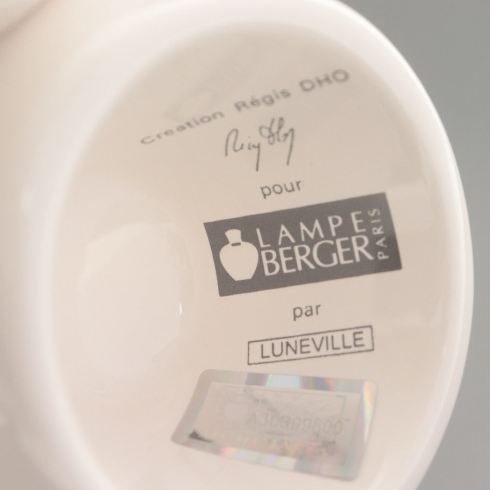 ■ LAMPE BERGER ランプペルジェ アロマランプ サーカス Regis Dho デザイン LUNEVILLE 製造 陶器 芳香器 付属品付き 未使用