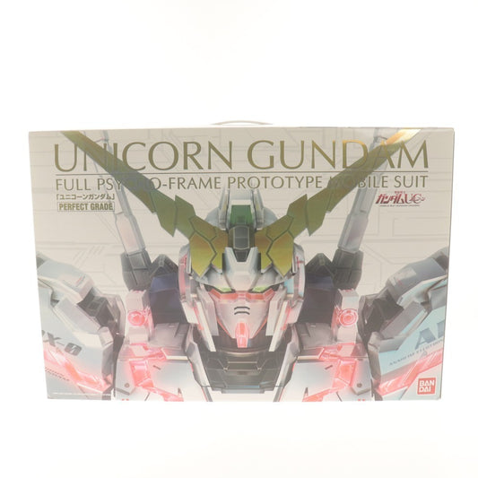 ■ バンダイ プラモデル 1/60 RX-0 ユニコーンガンダム フルサイコフレーム パーフェクトグレード PG 機動戦士 付属品付き 未開封 未使用