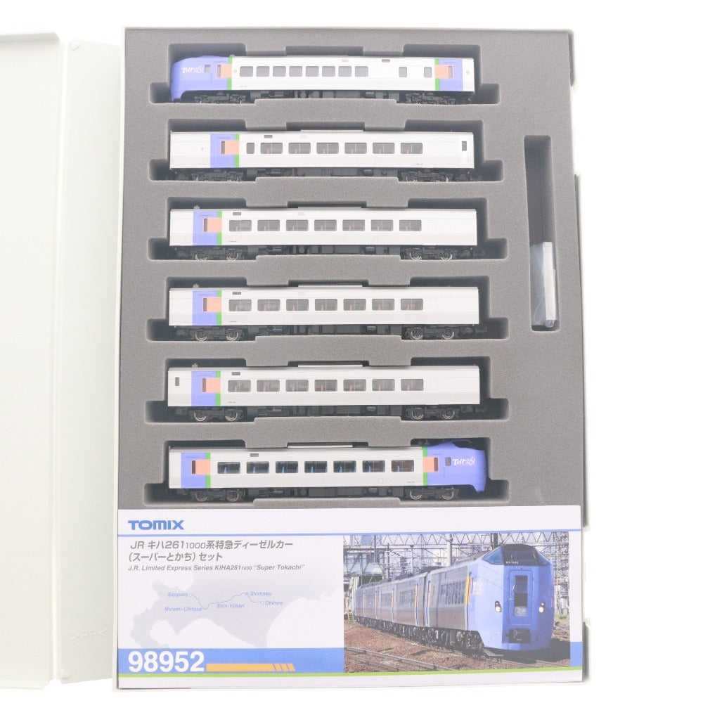 ■ TOMIX N-Gauge JR Kiha 261-10000 Series Limited Express Diesel Car Super Tokachi Set Limited Edition Add-on Set, 2 items, new and unused