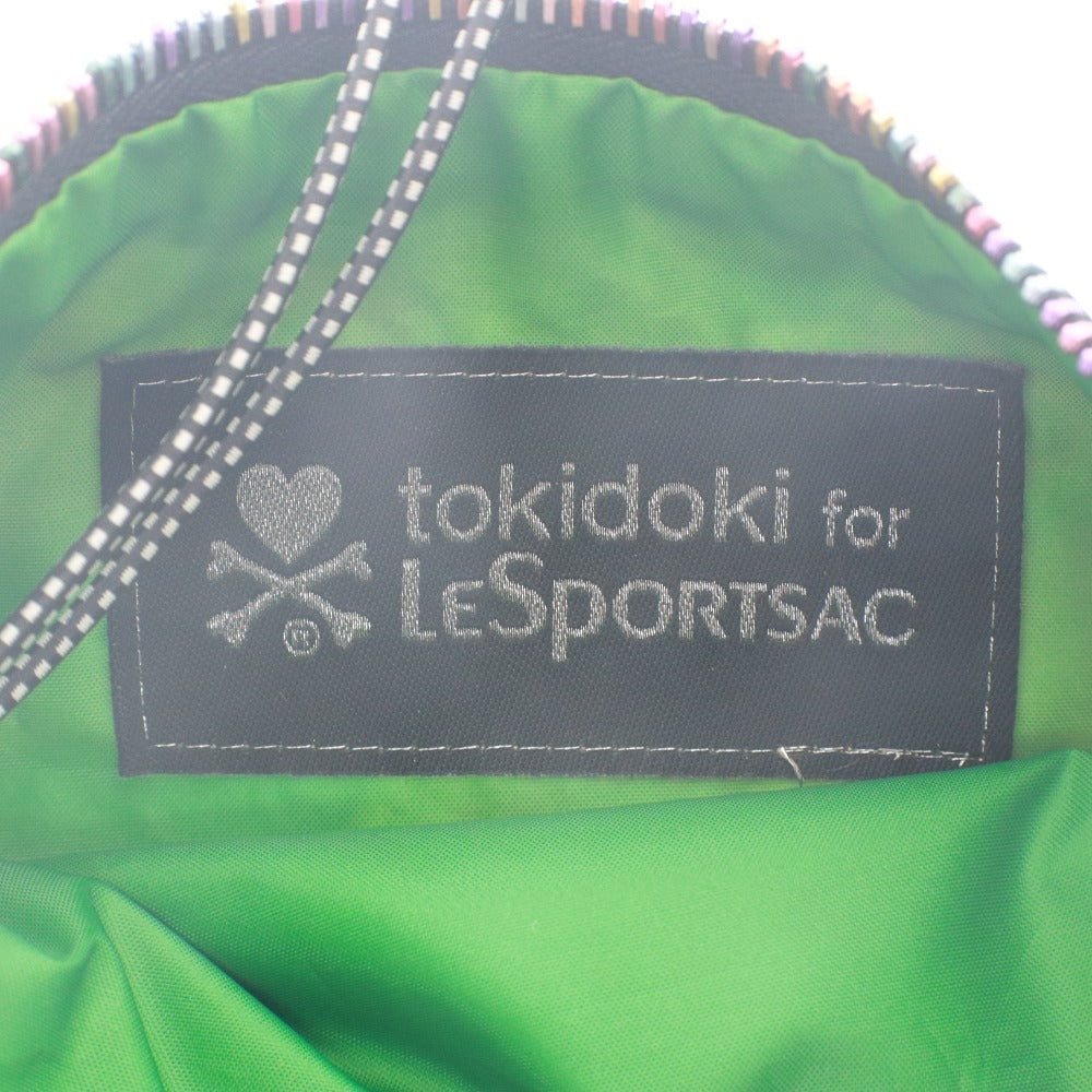 ■ LESPORTSAC レスポートサック ショルダーバッグ 鞄 ファスナー ポケット カラフル金具 メンズ レディース マルチカラー